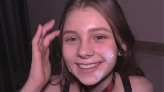 Cute Daughter Used As A Cum Dumpster